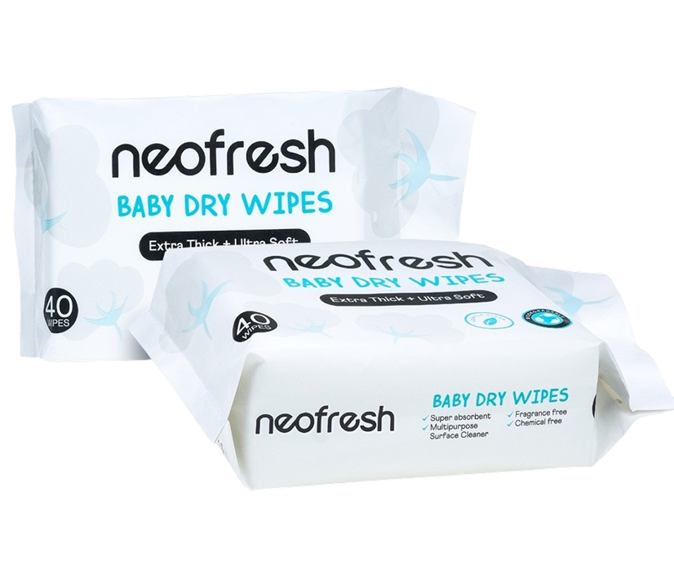 Dry Wipes Dual Pack